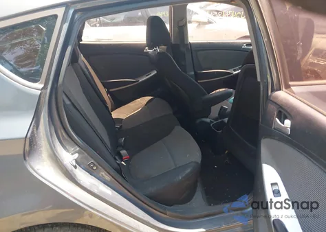 2012 Hyundai Accent Gs из США, поврежденный, VIN KMHCT5AE7CU020928